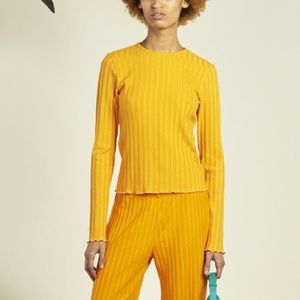 Simon Miller Rib Long Sleeve Top
